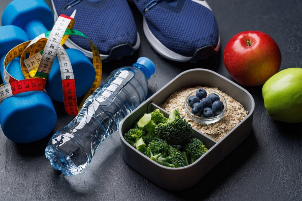 Healthy food and fitness
